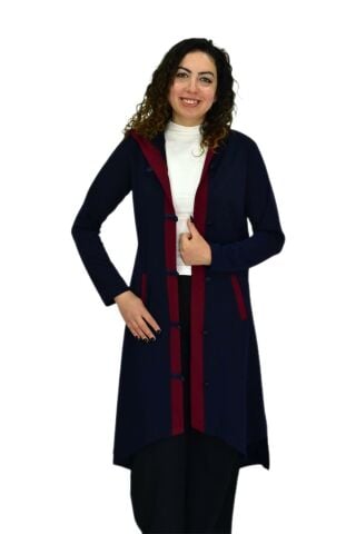 Kadın Kapşonlu Kap Kombinli N063