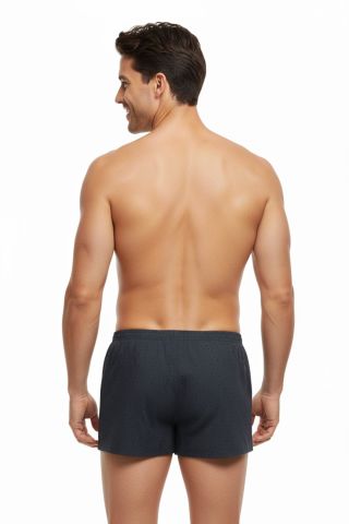 Erkek Penye Baskı Desenli Boxer  BGL-ST05011