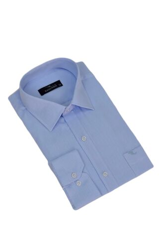 Erkek Klasik Tek Cepli Uzun Kol Gömlek BGL-ST04568