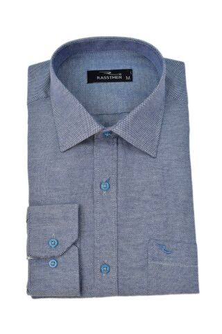 Erkek Klasik Tek Cepli Uzun Kol Gömlek BGL-ST04568