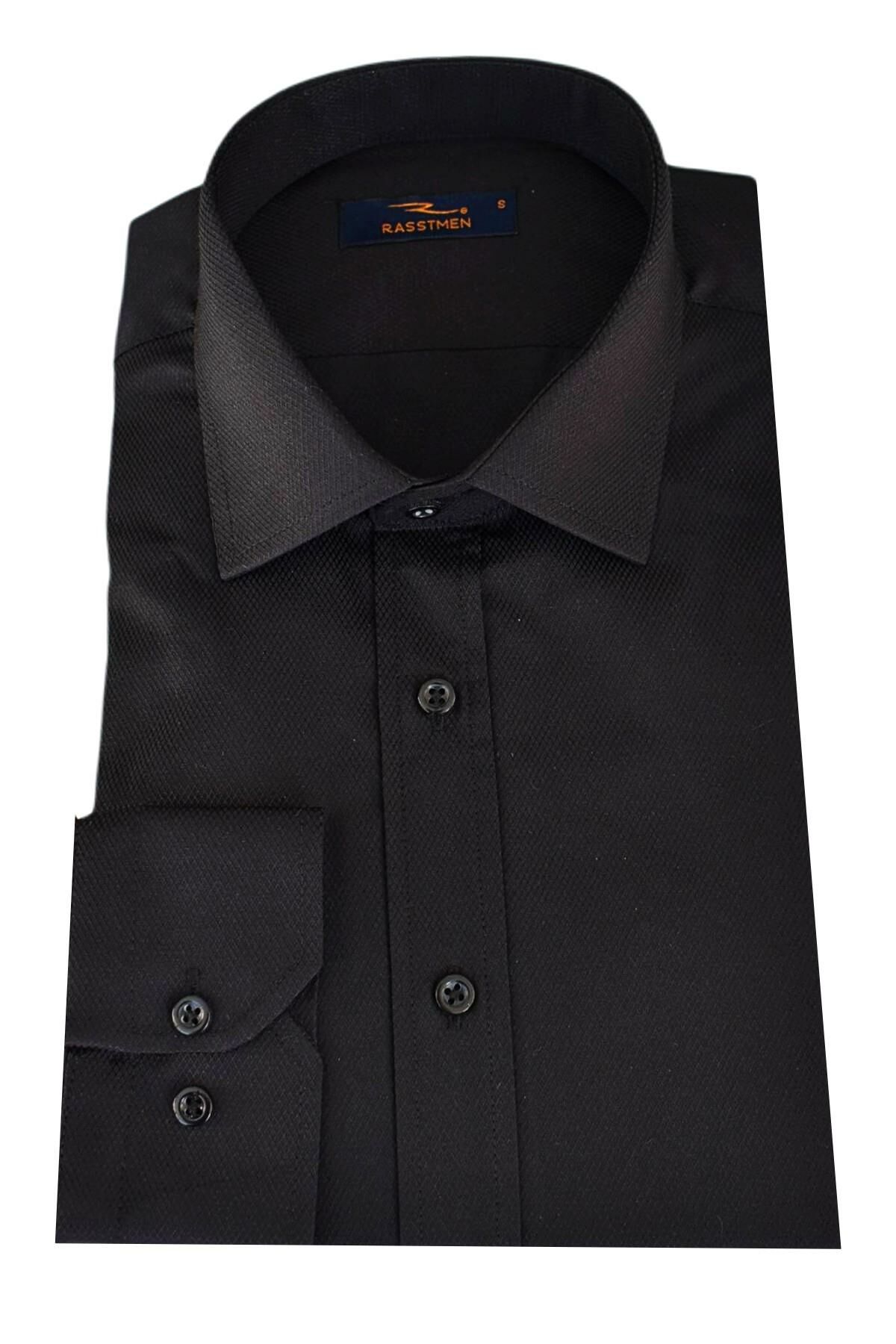 Erkek Uzun Kol Gömlek Silim Fit Armürlü BGL-ST01909