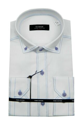 Erkek Slim Fit Gömlek 9258 009258