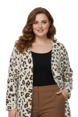 Kadın Yumoş Triko Hırka BGL-ST04091