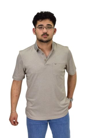 Erkek Polo Yaka Cepli Merserize Tişört 6270 BGL-ST04535