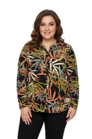 Kadın Düğmeli Modelli Bluz BGL-ST05128