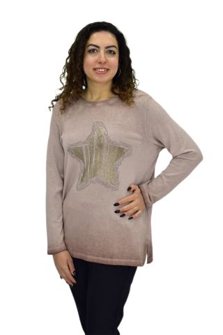 Kadın Pamuk İtalyan Kazak 4548 BGL-ST04092