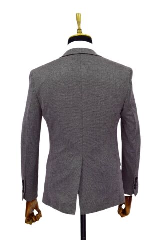 Erkek Bordo Tek Spor Ceket Çift Yırtmaçlı BGL-ST03973