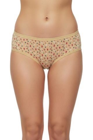 Kadın Baskılı Bikini Külot BGL-ST04939