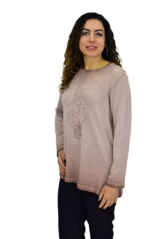 Kadın Pamuk İtalyan Kazak 4549 BGL-ST04093