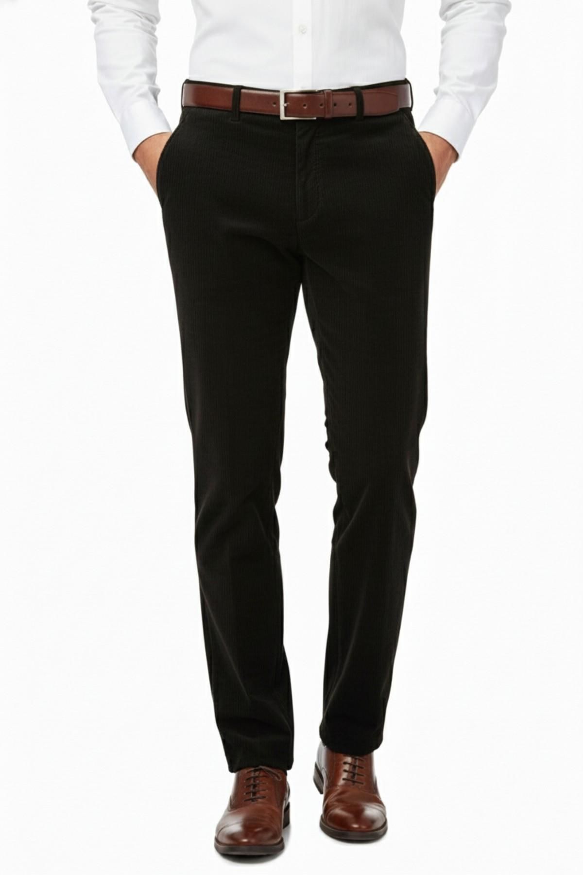 Erkek Kışlık Kadife Pantolon Klasik Kalıp BGL-ST04968