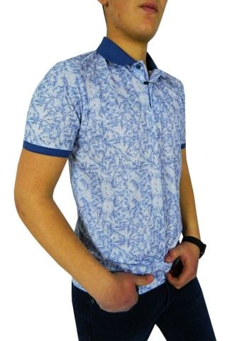 NAYKI ERKEK POLO YAKA DİJİTAL BASKILI T-SHİRT 2131 BGL-ST01038