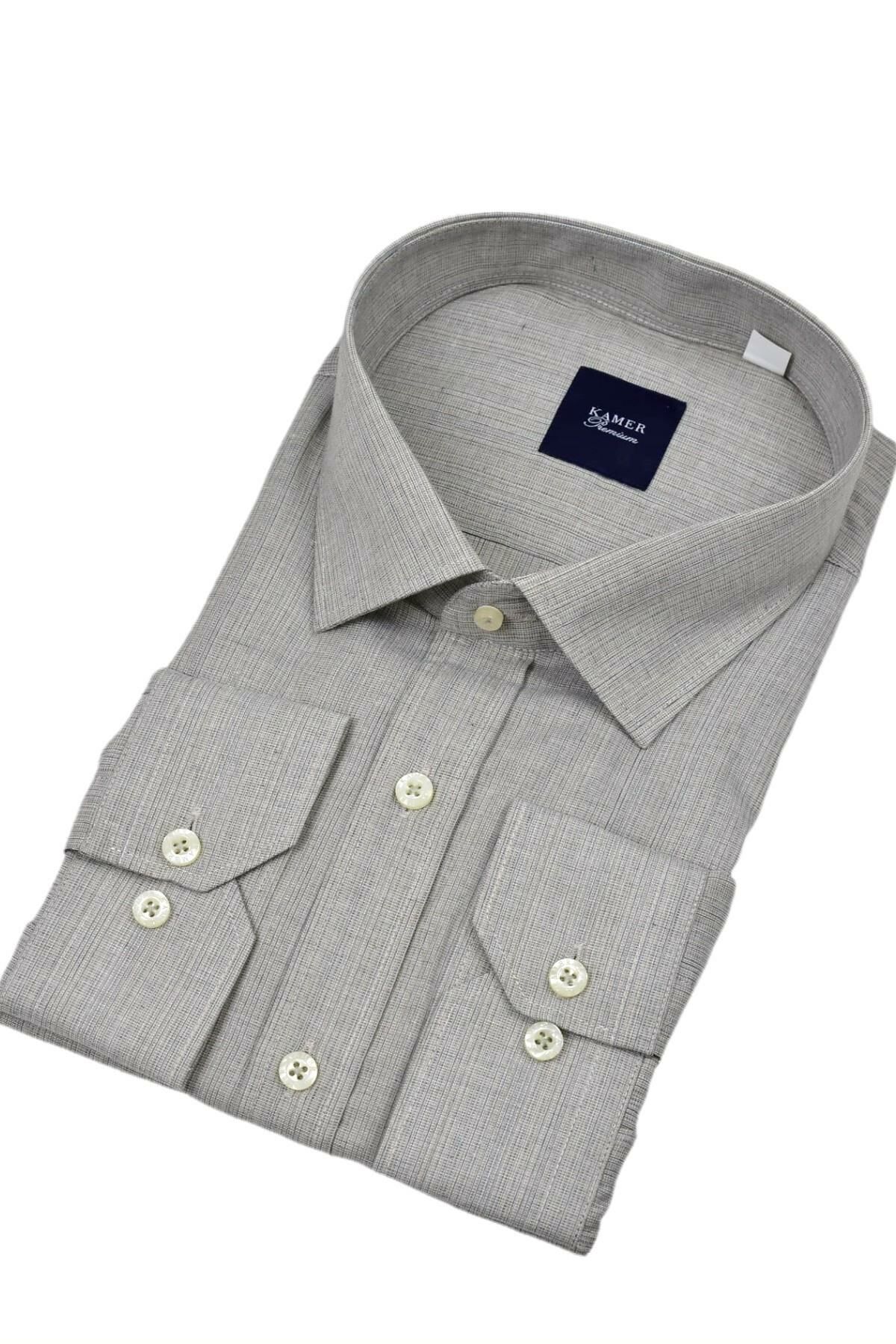 Erkek Büyük Beden Uzun Kol Gömlek 3613 BGL-ST04388