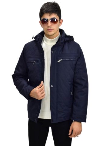 Erkek Spor Kapüşonlu Mont  M3303 BGL-ST03235