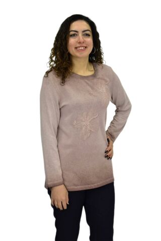 Kadın Pamuk İtalyan Kazak 4547 BGL-ST04094