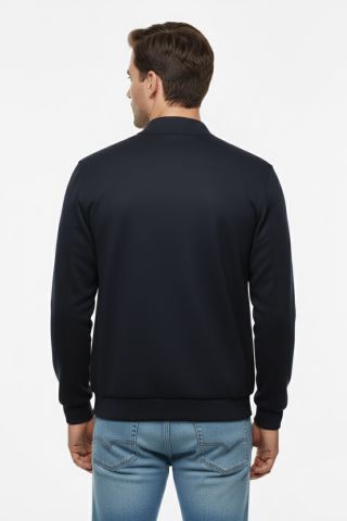 Erkek Büyük Beden Mevsimlik Hakim Yaka Süet Spor Mont BGL-ST05015