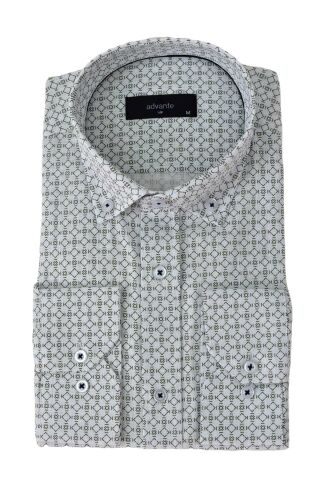 Erkek Uzunkol Piti Kareli Gömlek BGL-ST03798