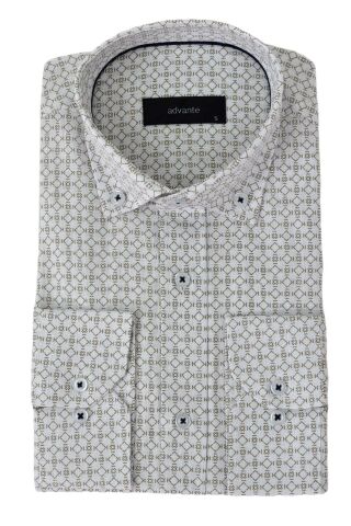 Erkek Uzunkol Piti Kareli Gömlek BGL-ST03798