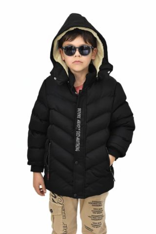 Erkek Çocuk Kapüşonlu Mont BS-0411