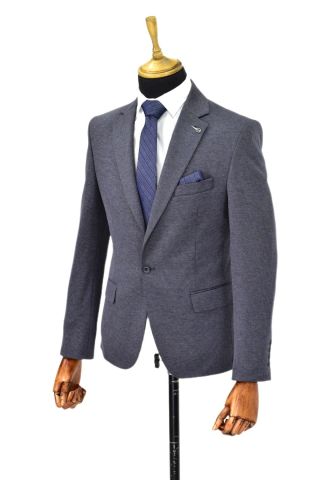 Erkek Tek Spor Ceket Çift Yırtmaçlı BGL-ST04566