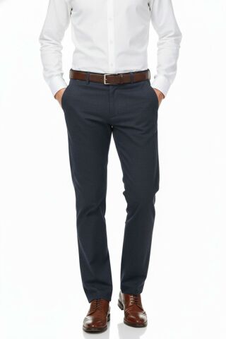 Erkek Regular Fit Klasik Pilesiz Kanvas Pantolon P1168 BGL-ST04796