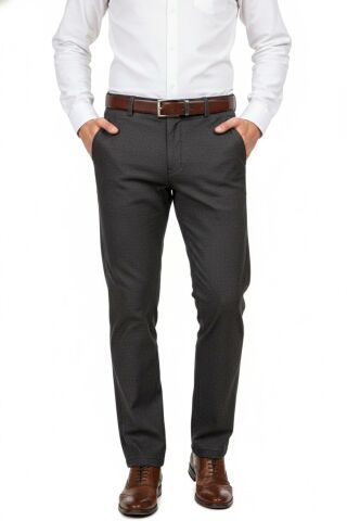 Erkek Regular Fit Klasik Pilesiz Kanvas Pantolon P1168 BGL-ST04796