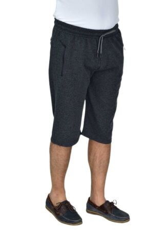 Erkek Rahat Kesim Düz Paça Likralı Kuş Gözü Kumaş Kapri BGL-ST04619