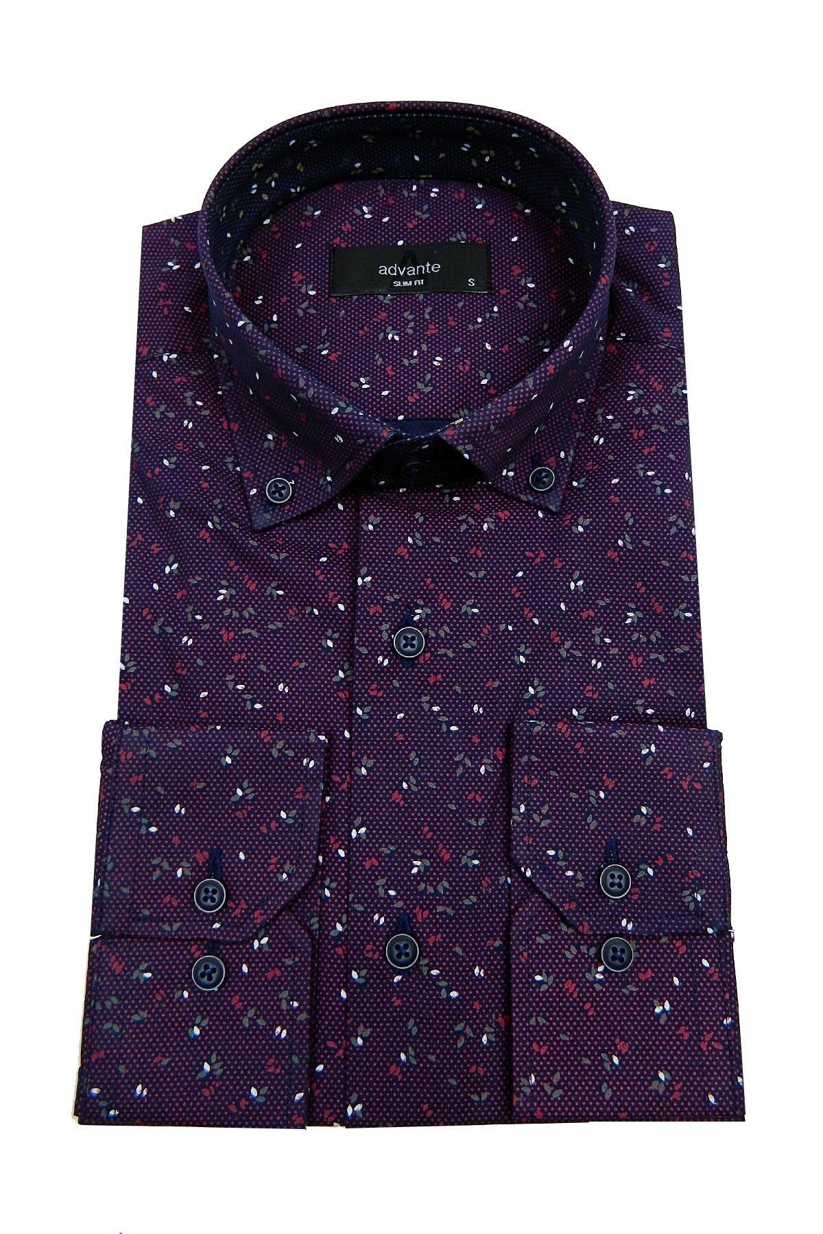 Erkek Gömlek Silim Fitt Puantiyeli BGL-ST000152