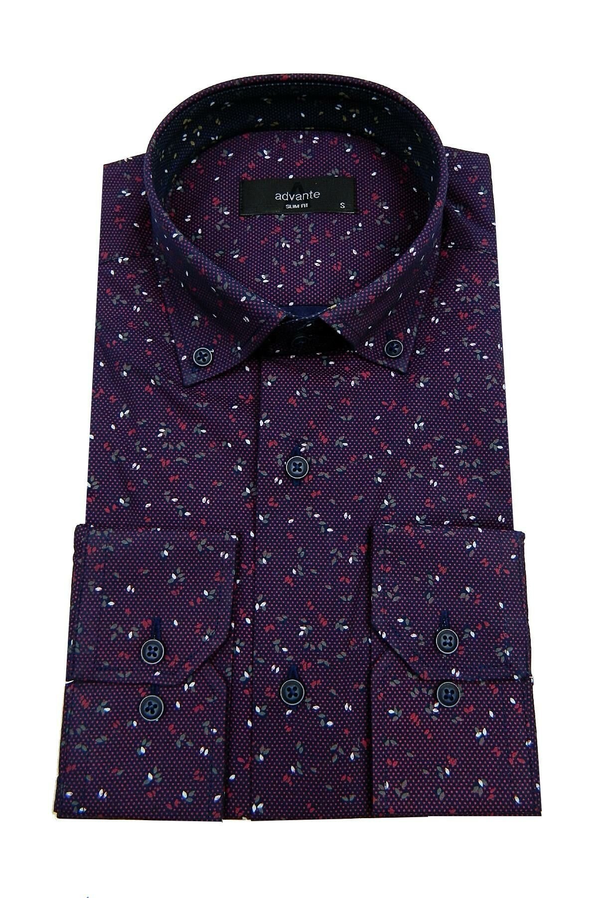 Erkek Gömlek Silim Fitt Puantiyeli BGL-ST000152