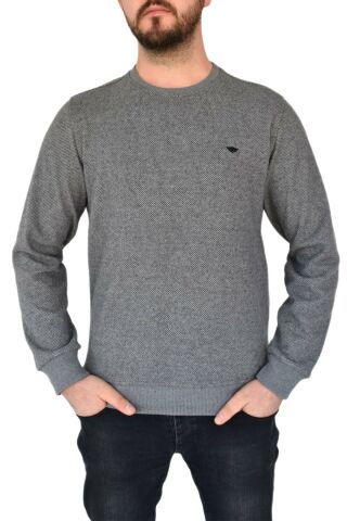 Erkek Büyük Beden Sıfır Yaka Sweat 6012 BT BGL-ST02308