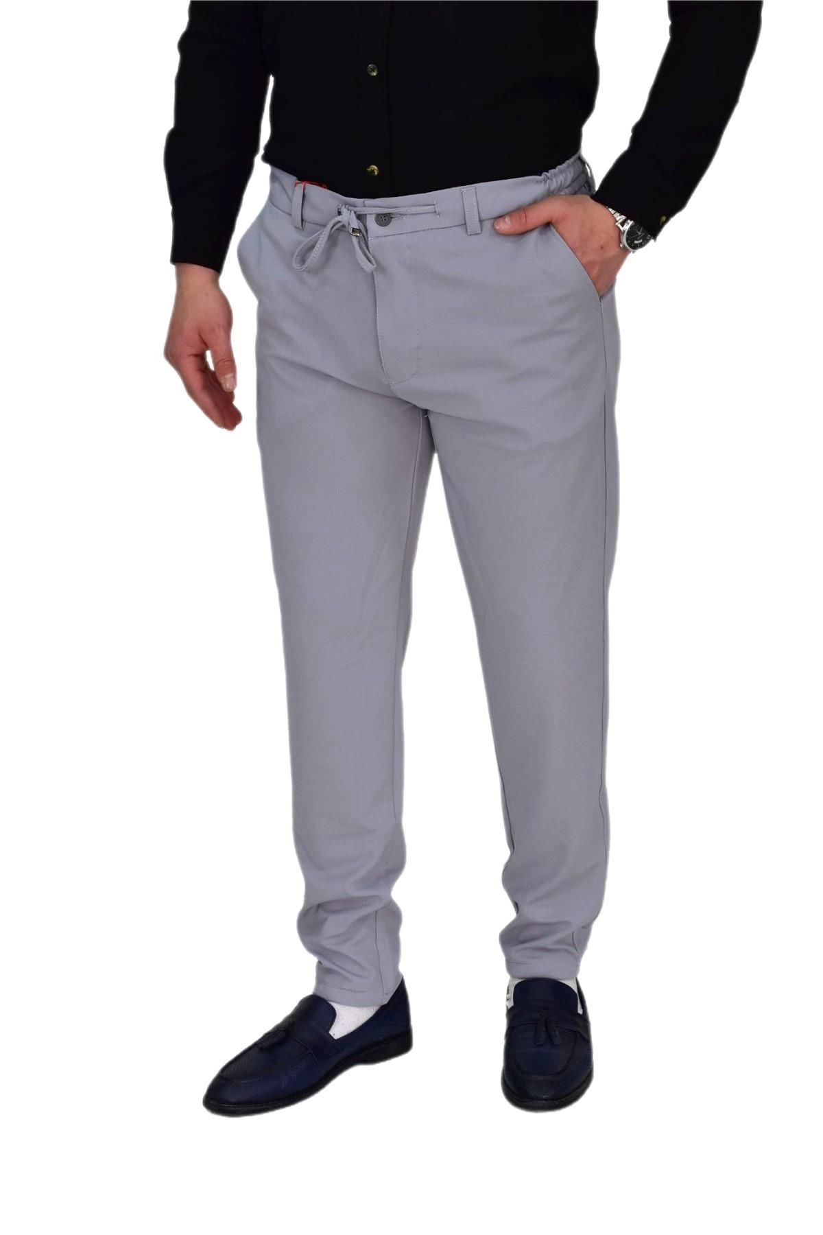 Erkek Beli Lastikli Jogger Pantolon Regular Fit BGL-ST04328