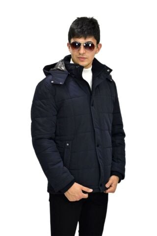 Erkek Spor Kapüşonlu Mont  M3104 BGL-ST03237
