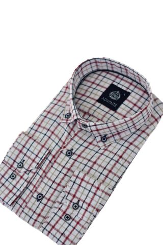 Erkek Klasik Uzun Kol Ekose Gömlek  BGL-ST03505