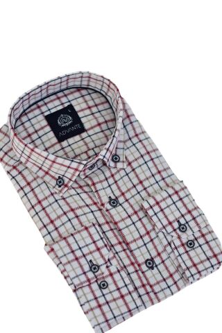 Erkek Klasik Uzun Kol Ekose Gömlek  BGL-ST03505