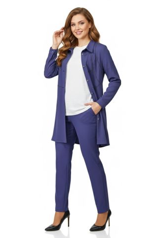 Kadın Taşlı Bluz Pantolon Tunik 3 Lü Takım BGL-ST04733