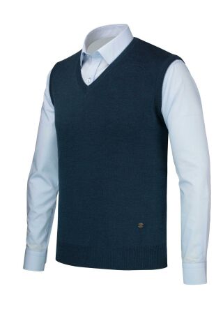 Erkek V Yaka Triko Süveter 4241H BGL-ST04030