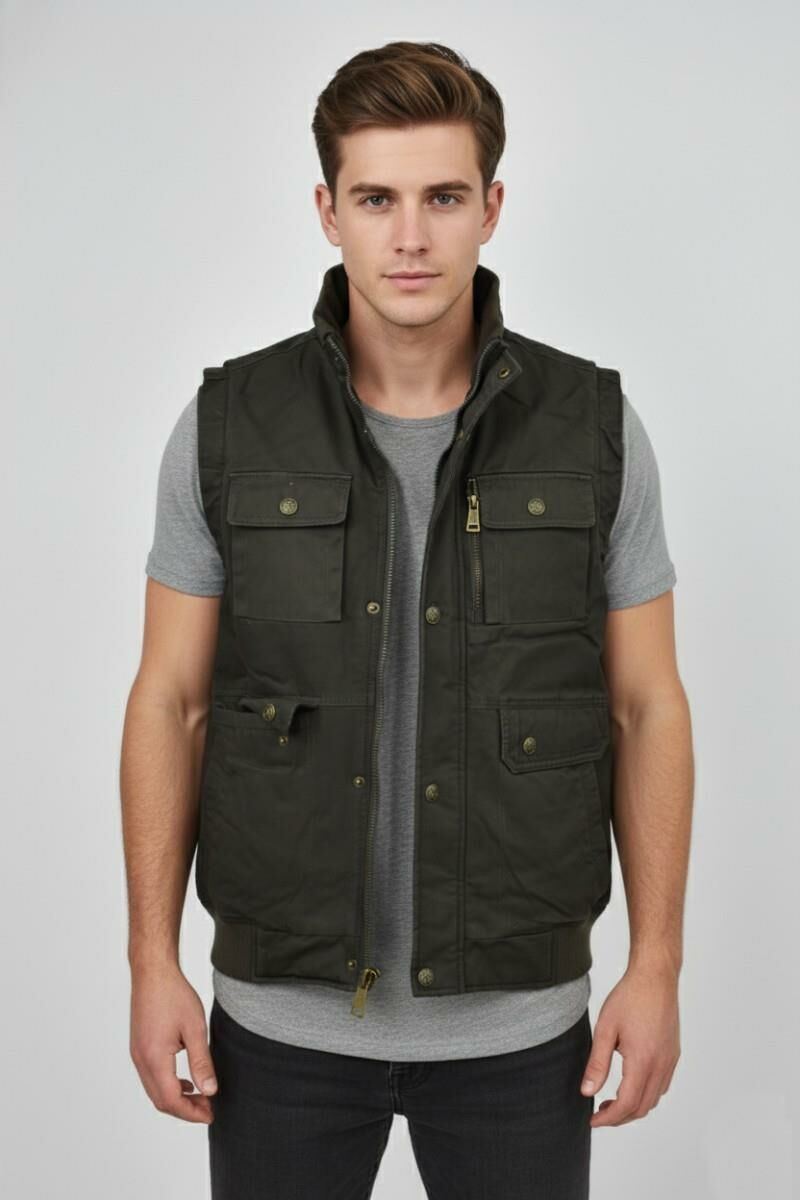 Erkek Kışlık İçi Peluş Spor Avcı Yelek 4101 BGL-ST04910