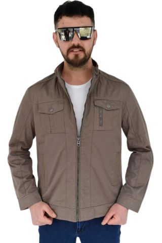 Erkek Büyük Beden Spor Mevsimlik Mont 8004 BT BGL-ST02707