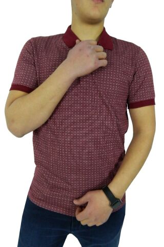 NAYKI ERKEK POLO YAKA JAKARLI T-SHİRT 19072 BGL-ST01042