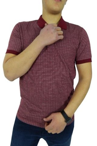 NAYKI ERKEK POLO YAKA JAKARLI T-SHİRT 19072 BGL-ST01042