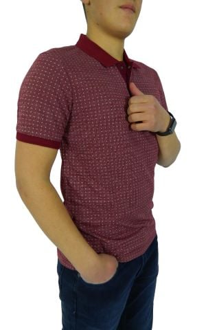NAYKI ERKEK POLO YAKA JAKARLI T-SHİRT 19072 BGL-ST01042