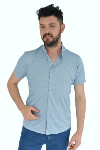 Erkek Dügmeli Polo Yaka Tişört R4310 BGL-ST02771