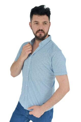 Erkek Dügmeli Polo Yaka Tişört R4310 BGL-ST02771