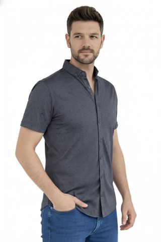 Erkek Dügmeli Polo Yaka Tişört R4310 BGL-ST02771