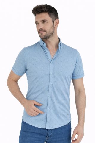 Erkek Dügmeli Polo Yaka Tişört R4310 BGL-ST02771