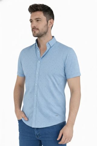 Erkek Dügmeli Polo Yaka Tişört R4310 BGL-ST02771
