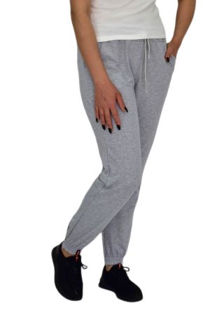 Kadın Siyah Paça Lastikli Eşofman Altı BGL-ST04628