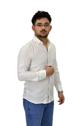 Erkek Spor Silim Fit Gömlek BGL-ST04479
