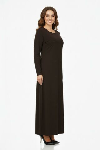 Kadın Uzun Kol Taşlı Sandy Elbise BGL-ST04663