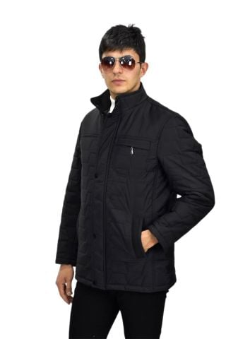 Erkek Büyük Beden Spor Hakim Yaka Mont  M3100 BGL-ST03239