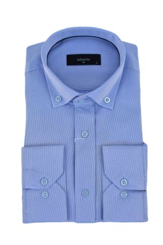 Erkek Klasik Uzun Kol Gömlek Armürlü BGL-ST03501